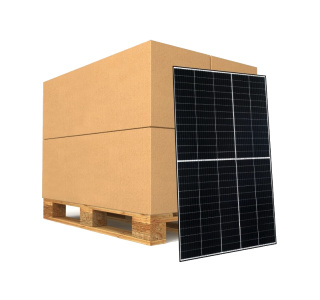 Fotovoltaický solární panel Risen 440W černý rámeček, PERC, Half Cut, paleta 36ks